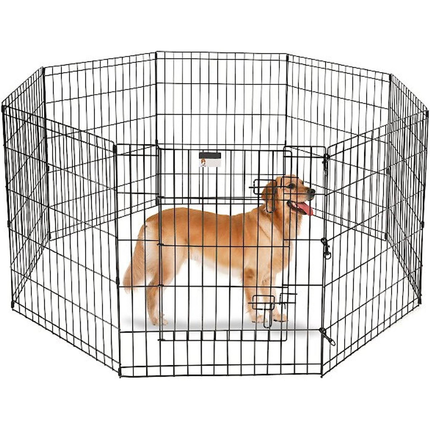 Pet Adobe Folding Metal Pet Playpen 8 Panel