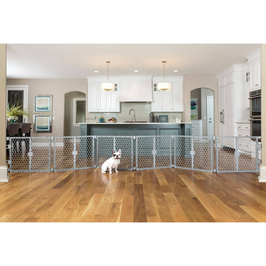 Top Paw 2-in-1 Plastic Gate & Pet Pen