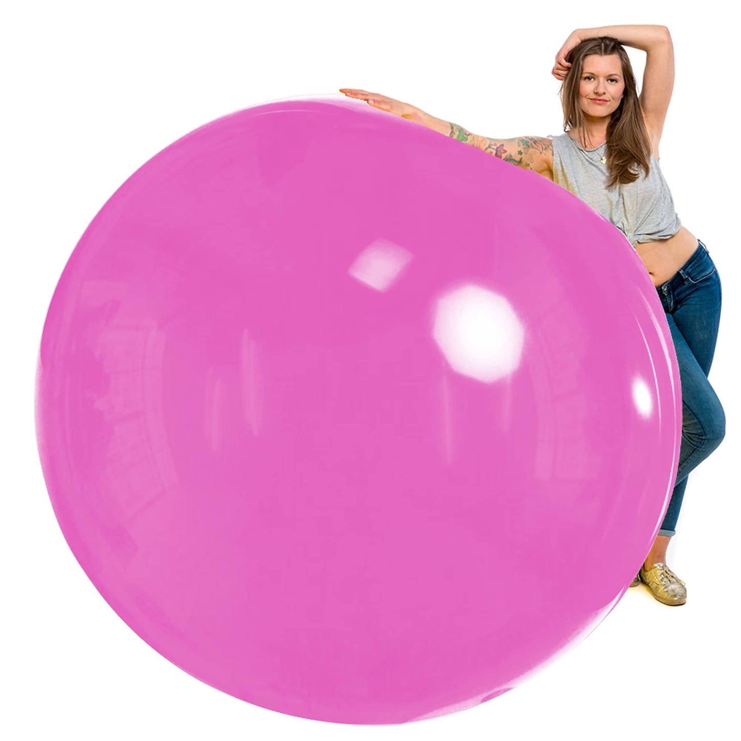 Tilco Balloons Giant Balloons 72 Inch Jumbo Ready to Inflate With Air, Helium or Fill With Water